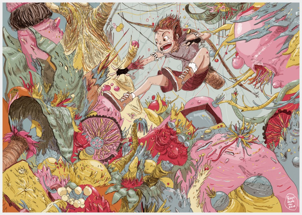 Uma arte de Labirinto, trabalho que o autor pretende lançar em 2015